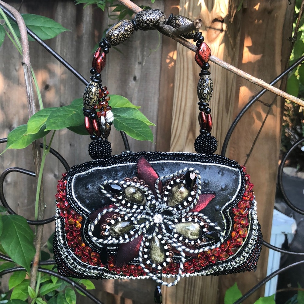 expressions NYC embellished women’s hand bag